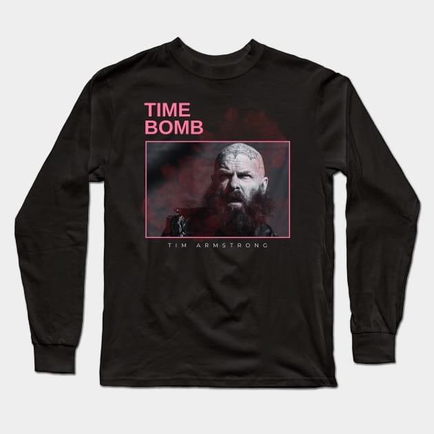 time bomb - vintage minimalism Long Sleeve T-Shirt by sagitaerniart